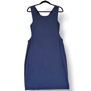 Donna Karan Racerback Midi Shift Dress